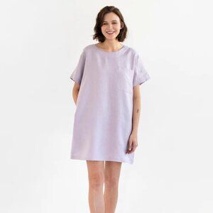 NWT Magic Linen✨ T-Shirt Dress MIJAS in Lilac